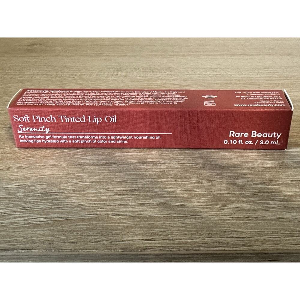 Rare Beauty Soft Pinch Tinted Lip Oil Serenity Hydrating Lip Gloss - Picture 5 of 7
